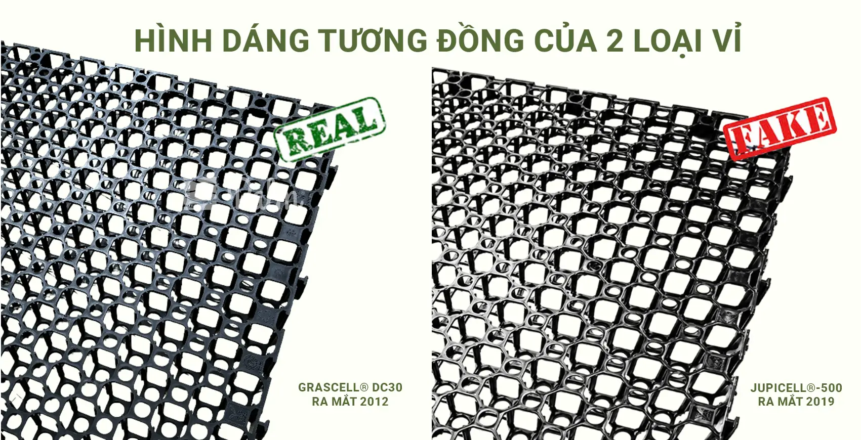 Cách Nhận Diện Vỉ Thoát Nước Hàng Giả Tại Việt Nam