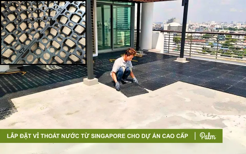 Hướng Dẫn A-Z Thi Công Vườn Trên Mái Đạt Tiêu Chuẩn Singapore