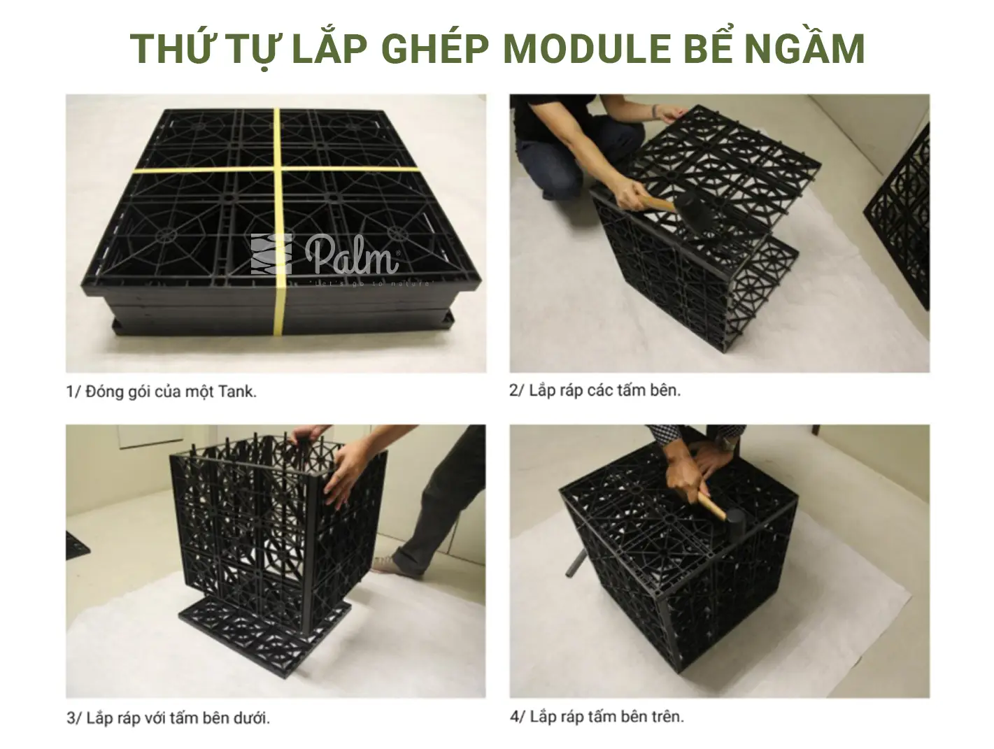 Hướng dẫn Thi công Bể nước ngầm (Hồ điều tiết) từ A-Z