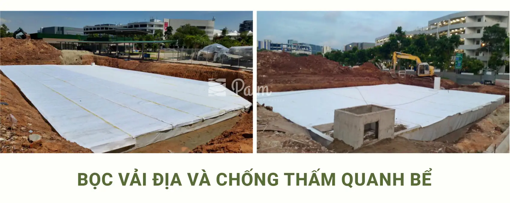 Hướng dẫn Thi công Bể nước ngầm (Hồ điều tiết) từ A-Z