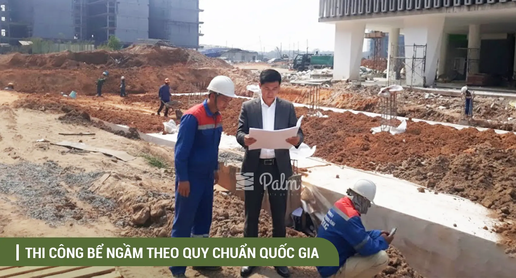 Hướng dẫn Thi công Bể nước ngầm (Hồ điều tiết) từ A-Z