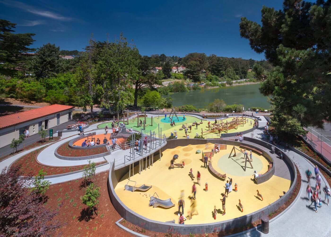 Mountain Lake Park Playground